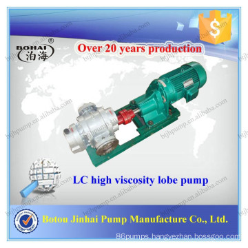 Botou Jinhai LC series stainless steel lobe pump price